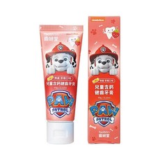 Lab52 齒妍堂 兒童無氟含鈣健齒牙膏 60g, 1個, 草莓