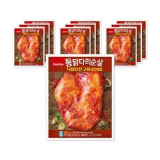 통닭다리순살 직화오븐구이 매콤갈비맛 130g 10개