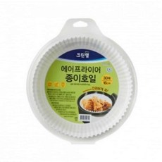 16cm 에어프라이어 30매 구이용 종이 호일 20992pc 1(EA), 1개