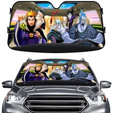 GENANY 자동차 SUV 트럭용 드래곤 윈드실드 햇빛 가리개(139.2 x 76.2cm(55 30인치)) 가리개 앞유리 전면 창문용 가리개 자외선 차단 차단 장식, 소형, 길항제