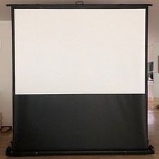 엑스젠 52인치 60인치 80인치 100인치 120인치 135인치 스크린 유압식 이동식 프로젝터 이동형 유압 빔스크린 빔프로젝터 빔프로젝트 스탠드 거치대 받침대 캠핌용 가방 케이스, 80인치 울트라 유압스크린