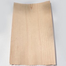 嗨美好食光 0.5mm厚 乒乓板底板木皮 阿尤斯koto黑胡桃等, 1個, 0.5mm白楓木