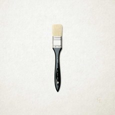 화홍 유화 백붓 145 1호 30mm 배경 붓 빽붓 1개입