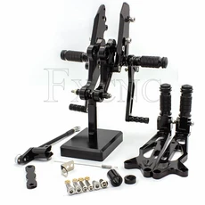 혼다 GROM MSX125 2017-2020 2019 용 오토바이 리어 세트 Footrest Cnc 알루미늄 합금 페달 풋