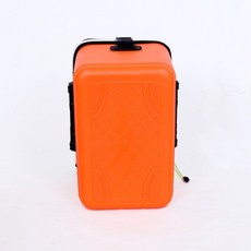 EVA 魚桶 釣魚箱 垂釣用品 活魚桶 路亞箱 釣蝦箱 釣魚工具箱, 橙色,36*20*20无提手