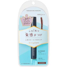 日本 kingdom 捲翹束感睫毛膏 防水防汗 偶像級捲翹睫毛, 1個, 灰棕色