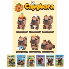 카피바라 블록 6종세트 카피바라 블럭, 1개