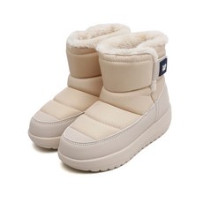 국내매장판 GAP 에디 패딩부츠 베이지 키즈 겨울 신발 방한화