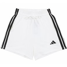 아디다스 ESS 3-STRIPES COTTON SHORTS 여성용 트레이닝복 면소재 쇼츠 반바지
