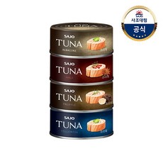 [사조대림] 사조 프리미엄 참치 100g x24개 4종 택1/황다랑어/마라/트러플/알바코, 상세 설명 참조, A/B/C/형:황다랑어 12개 + 알바코 12개{G}, 상세 설명 참조