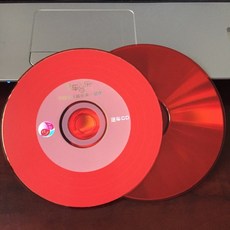Yihui 등급 A 700 MB 52x 공백 인쇄 빨간색 자동차 CD-R 디스크 도매 10 개, 1개