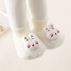 嬰兒步前鞋 秋冬加厚保暖軟底學步鞋襪