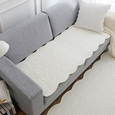 아트박스/엘르비 코튼선셋 유럽풍 매듭 디자인 순면 쇼파패드 60x230cm(3~4인용 쇼파)