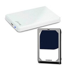 비잽 HGST HDD USB3.0 외장하드, BZ33, 1TB, 화이트