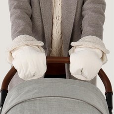 겨울 탈부착 유모차 장갑 손잡이커버 방한 개모차 자전거 핸들 핸드머프