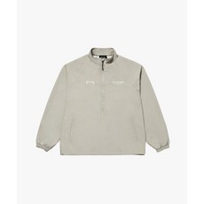 골스튜디오 GOALSTUDIO DEBONDING WOVEN HALF ZIP-UP-LIGHT BEIGE 580739