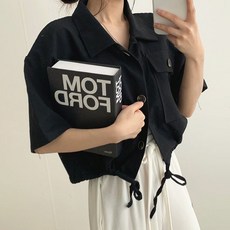 메이킹유 반팔 숏 아우터 점퍼 여름 8708보니드자켓