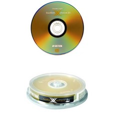 Ritek 錸德 DVD R 8X 光碟片 (240Min/8.5GB) 10片入 - 高速燒錄 大容量儲存