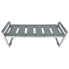 지지대가 튼튼한 신형 길이조절 싱크대 하부장 정리선반, 싱크라인선반, 1개