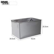 DFMEI 戶外野營摺疊箱收納箱整理箱車載後備箱置物箱木蓋可摺疊尾箱收納, 1個, 中號防水袋【35L】