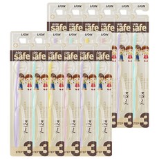 키즈세이프 어린이칫솔 스텝 3단계, 랜덤 발송, 1개입, 12개