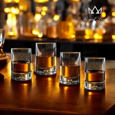 로얄리프 히비키 위스키 샷잔&소주잔 4p세트 (위스키잔/스트레이트잔)