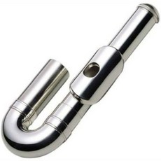 YFL222 플루트 마우스피스 야마하 연습용 황동 자 헤드 가방 야마하사이즈, JPT 크기