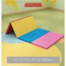 태권도장 백덤블링 보조 매트 상품 기구 체조 백플립, 4단 매트 240 x 120x5cm