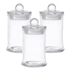 캔들 디퓨저 용기 고급 유리병 화병, 일자기둥 360ml 3개, 캔들용기