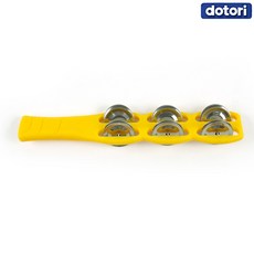 도토리무역 징글스틱 손잡이탬버린 막대탬버린 징글벨 타악기 악기놀이, 1개