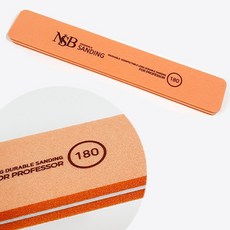 오렌지 사각 워셔블 롱 샌딩파일 180Grit, 1개