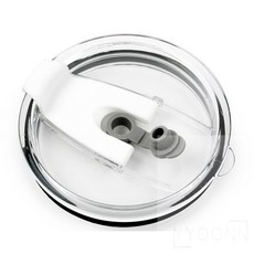 유니상점 텀블러 진공 뚜껑 20온즈 투명뚜껑, 30oz