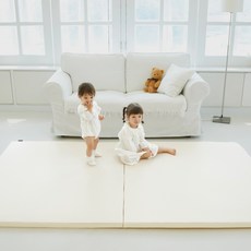 베베끌레르 퍼펙트 클린 항균 폴더매트, 크림 아이보리