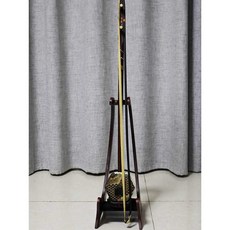 해금 거치대 받침대 원목 스탠드 현악기 랙 지지대 단일 거치대 1. 단일 이호 거치대