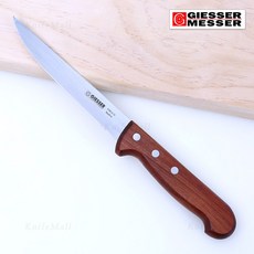 독일 요하네스기셀 새김칼/정육칼/골발칼/나무 뼈칼 3160_15cm, 독일뼈칼15cm, 1개, 3160st-15 (나무)