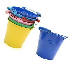 철제 미니 양동이 소품바구니 컬러바스켓 화분바구니