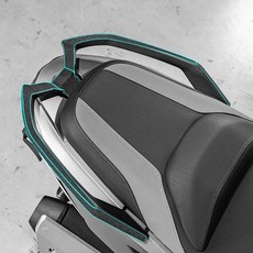 엑드방750 연료탱크 카본 보호 스티커 세트 400용 바디 랩핑 데칼, 11 뒷 팔걸이