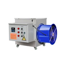하우스온풍기 육묘용 전기히터 열풍기 난방기 히터, 기본 색상, 표준 7.5kw 380v 15m