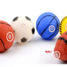 강아지 장난감볼 5종세트 색상랜덤 소형견
