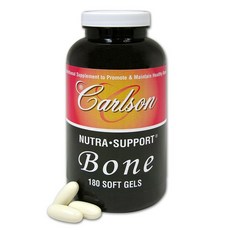 Carlson Nutra-Support Bon 軟膠囊, 180顆, 1罐