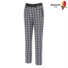 마코 (여성)체크 패턴 팬츠_MMW1LP06