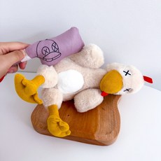 컷덕 분리형 자석 오리 분리 인형 애착인형 d0323, 1개, 오리인형, 24cm