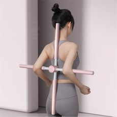 요가 스트레칭 스틱 척추 교정 밸런스 바른 자세 어깨 펴기, 그린
