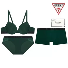 게스 GUESS []게스 블랙밴딩 골드로고 커플속옷세트 GDWBR911GDWBP911GDMDR911DGR 374070