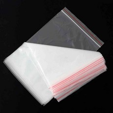 투명 지퍼백 PE, 100