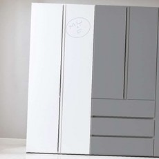 DofM 수납 옷장 800 사무실1인옷장 행거옷장, 착불 화이트