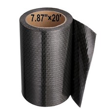 PlusRoc RV 언더벨리 소재 RV 언더벨리 테이프 방수 플렉스 벨리 테이프 영구 밀봉 접착제 포함 이동 주택 캠핑카 여행 트레일러 눈물 수리 패치(15.2 x 50, 7.87인치 x 20피트