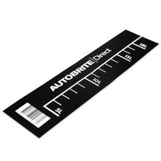 세차 버킷 용량 표시 스티커 18L 블랙 셀프세차 세차박스 카샴푸세차 버킷수납 바케스 물통