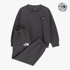 노스페이스 THENORTHFACE NM5MS01T 키즈 고 투 세트 CHARCOAL GREY 146009