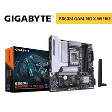 GIGABYTE 技嘉 B860M GAMING X WIFI6E 主機板，支援Wi-Fi 6E，提供極速無線網路體驗，打造高效能遊戲平台